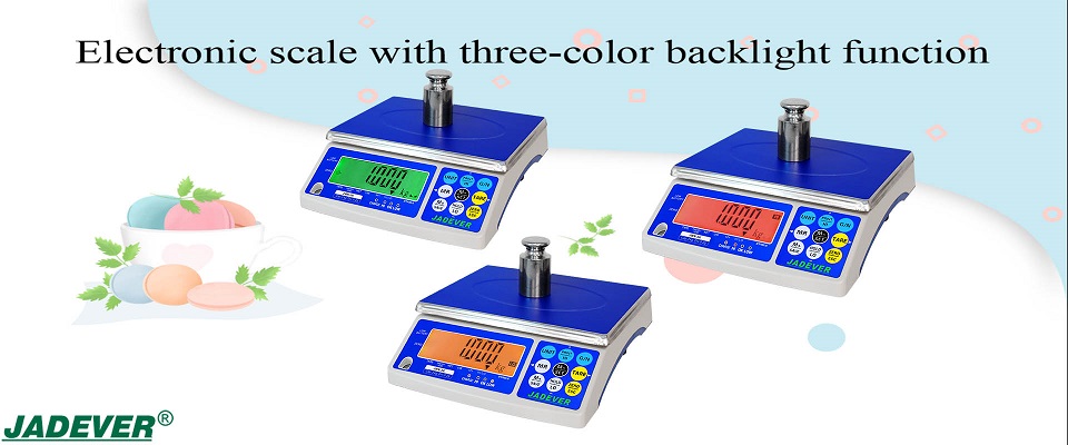Üç renkli arka ışık işlevine sahip elektronik terazi - kullanışlı ve pratik bir seçim