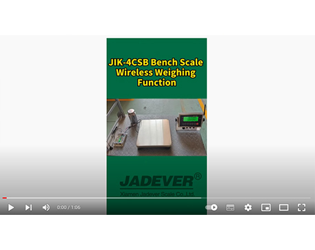JIK-4CSB Bench Scale Kablosuz Tartım Fonksiyonu
