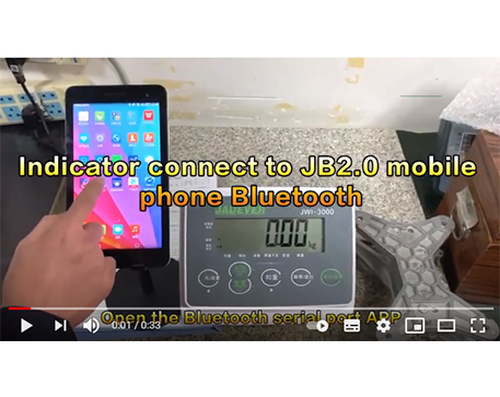  Jadeever tartı göstergesi Cep telefonu ile bağlanın Bluetooth JB2.0 modül