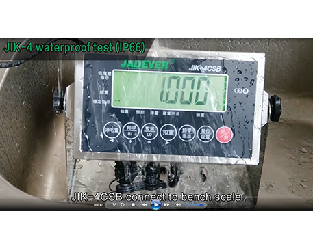 JIK-4 tartı göstergesi su geçirmezlik testi IP66